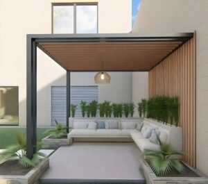 برجولات خشب 