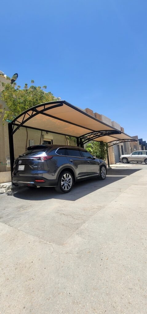 مظلات سيارات خارجية